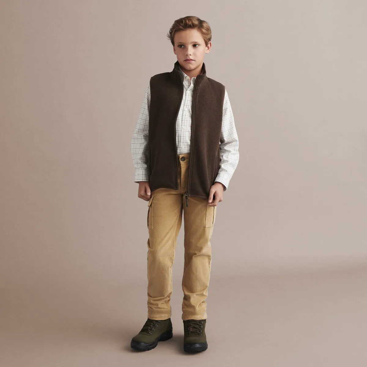 Детские штаны карго из вельвета Verhunt, бежевый
Детские штаны карго из вельвета Verhunt, бежевый