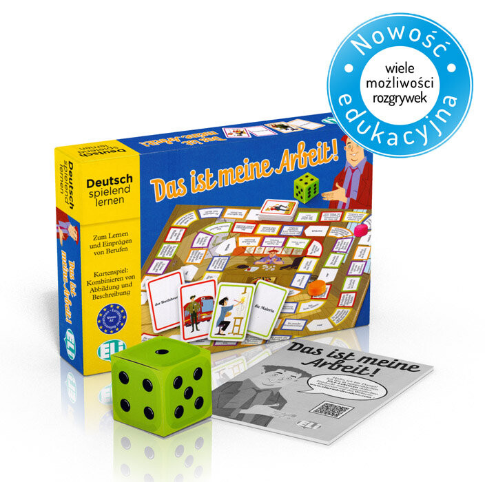 Немецкая языковая игра. Das Ist Meine Arbeit! Eli
Немецкая языковая игра. Das Ist Meine Arbeit! Eli