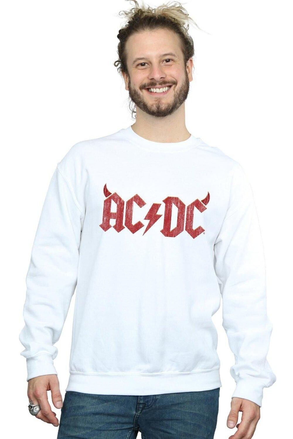 Толстовка с логотипом Horns AC/DC, белый
Толстовка с логотипом Horns AC/DC, белый