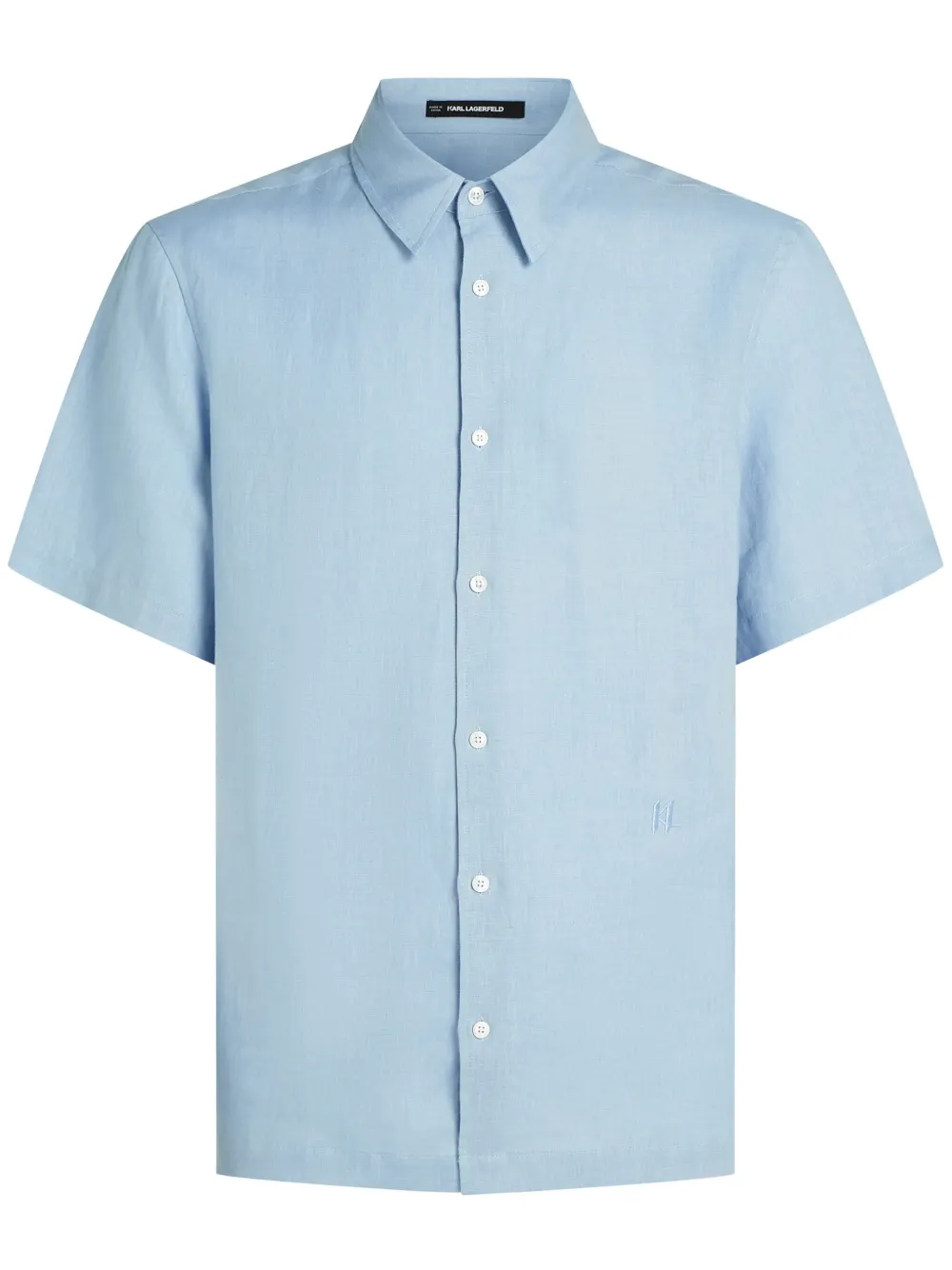 Рубашка с вышитым логотипом KARL LAGERFELD, синий
Рубашка с вышитым логотипом KARL LAGERFELD, синий