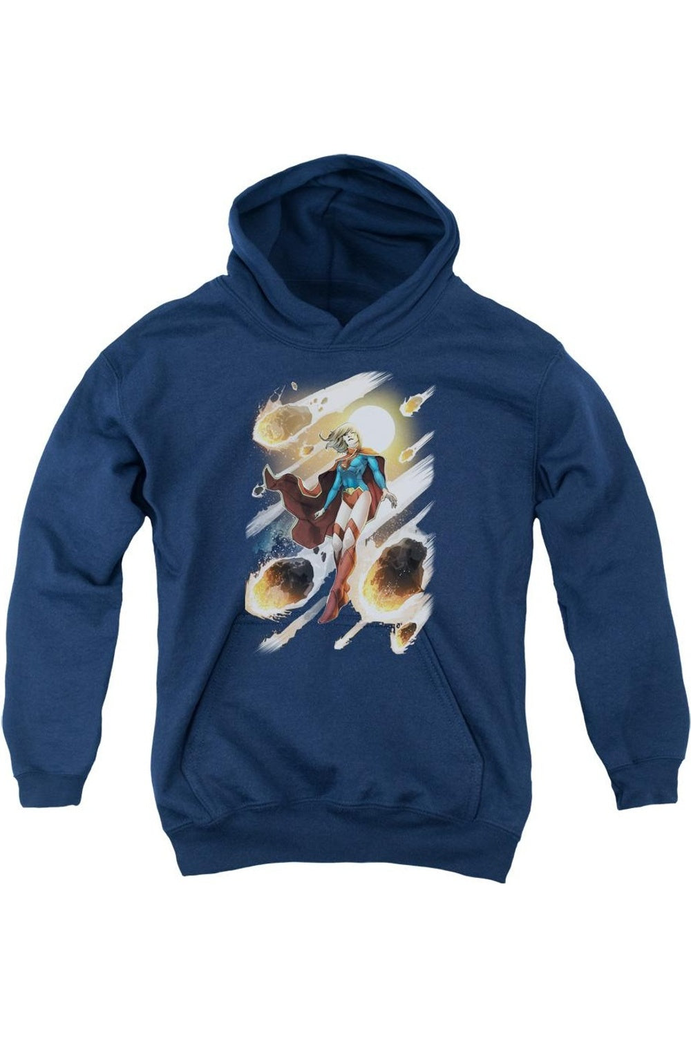 Толстовка с капюшоном для подростков Justice League of America Supergirl #1 Gildan, темно-синий
Толстовка с капюшоном для подростков Justice League of America Supergirl #1 Gildan, темно-синий