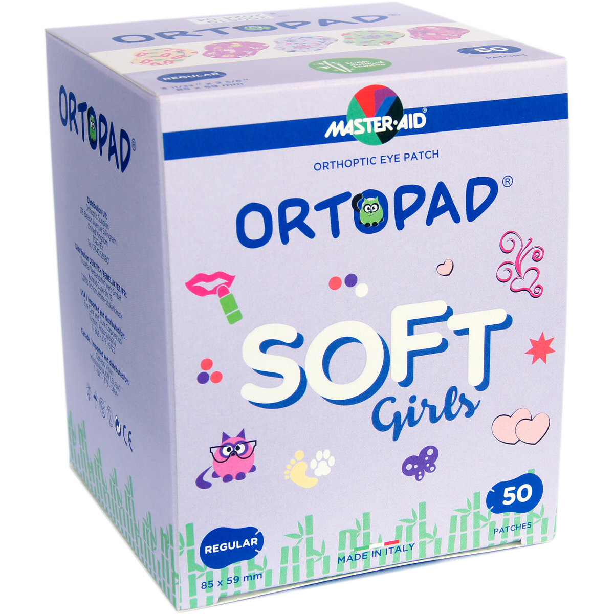 Ortopad Soft Girl Regular Патчи для глаз 50 шт Inna Marka
Ortopad Soft Girl Regular Патчи для глаз 50 шт Inna Marka