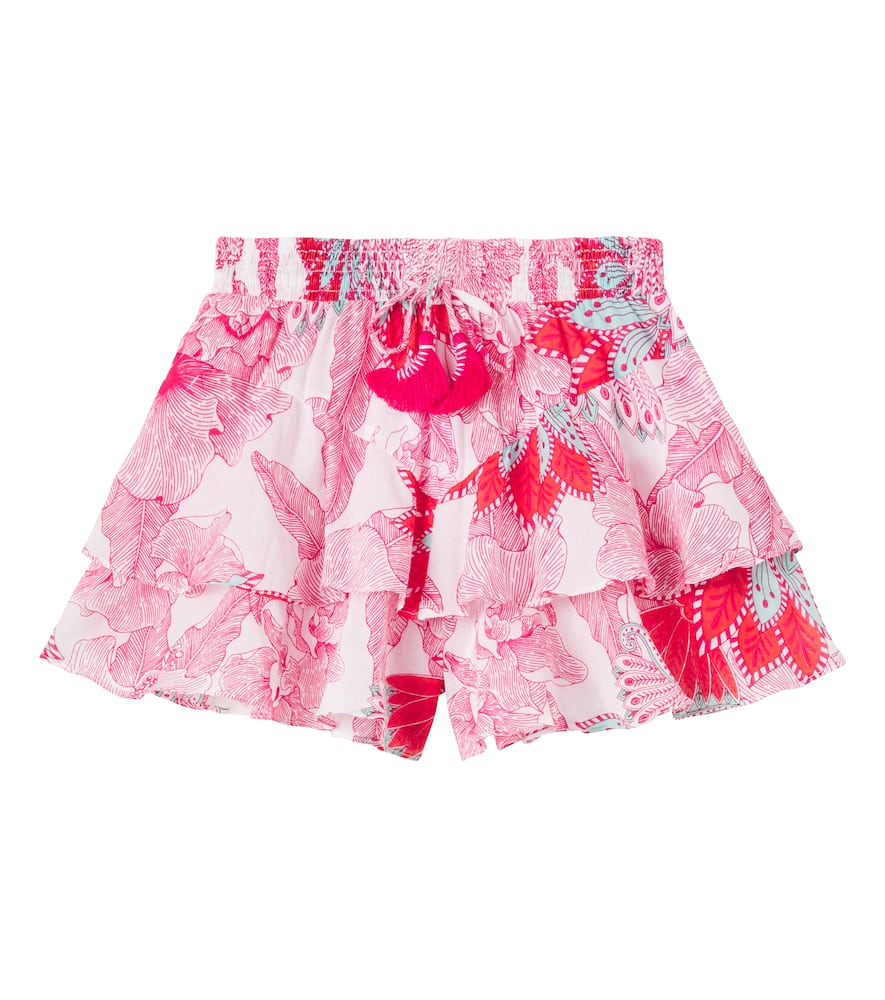 Шорты из хлопка с рюшами Thalia Poupette St Barth Kids, Pink Padang
Шорты из хлопка с рюшами Thalia Poupette St Barth Kids, Pink Padang