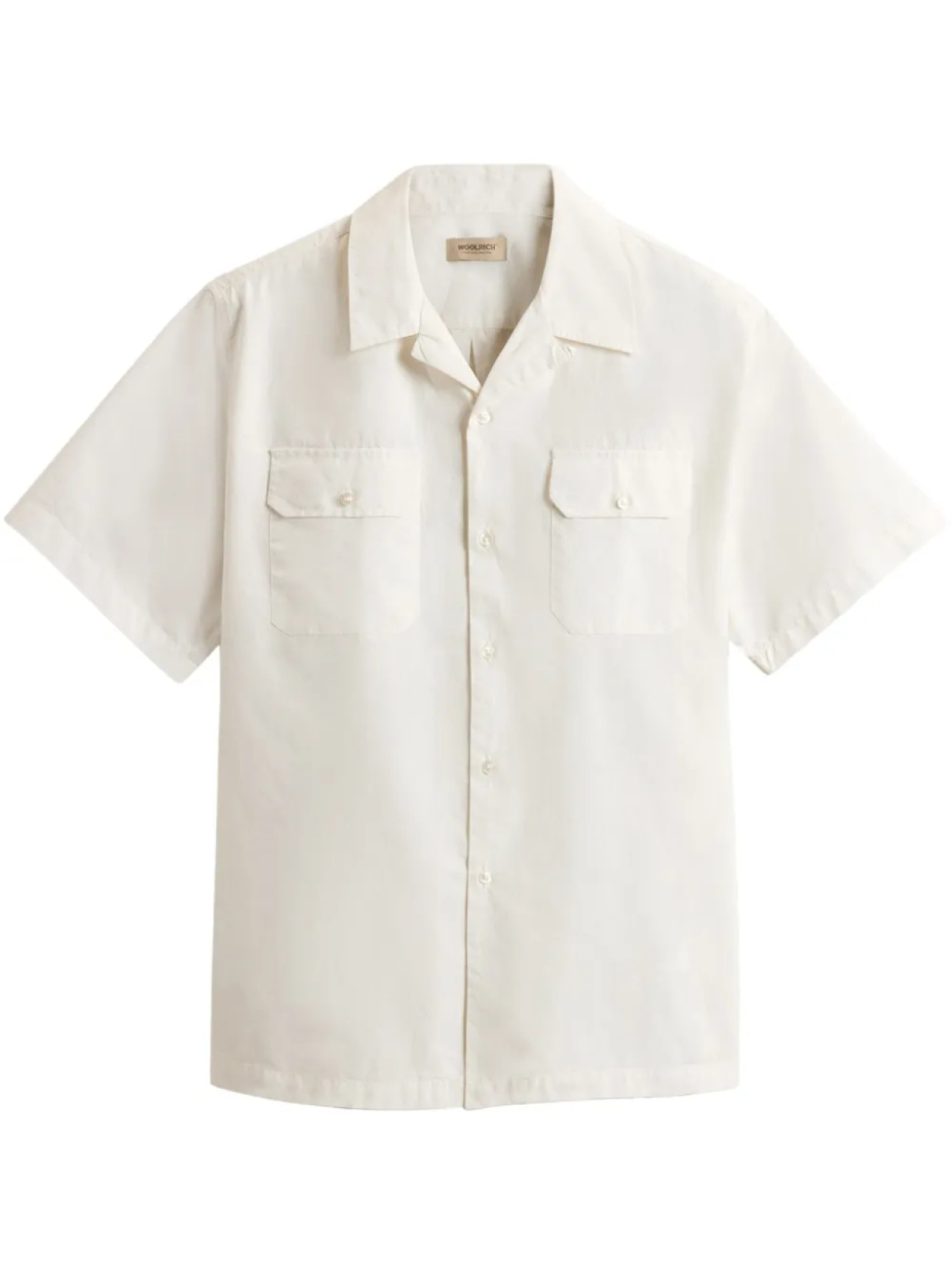 Рубашка из хлопка Woolrich, окрашенная в готовом виде, белый
Рубашка из хлопка Woolrich, окрашенная в готовом виде, белый