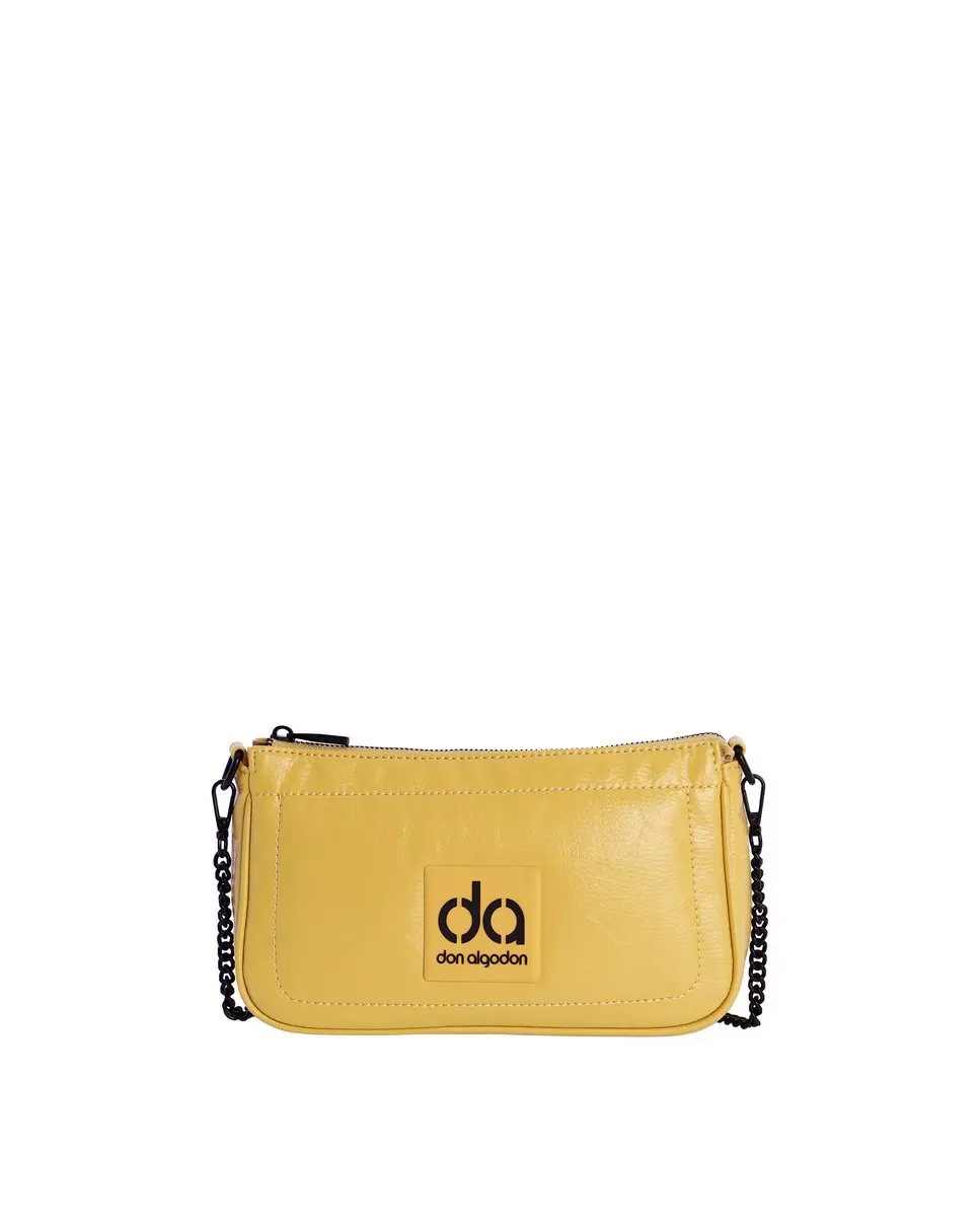 Желтая женская сумка через плечо Leticia на молнии Don Algodón, желтый
Желтая женская сумка через плечо Leticia на молнии Don Algodón, желтый