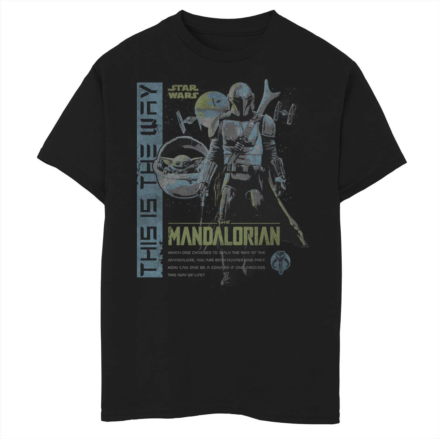 Футболка с графическим рисунком «Звездные войны: Мандалорец» для мальчиков 8–20 лет This Is The Way Star Wars
Футболка с графическим рисунком «Звездные войны: Мандалорец» для мальчиков 8–20 лет This Is The Way Star Wars