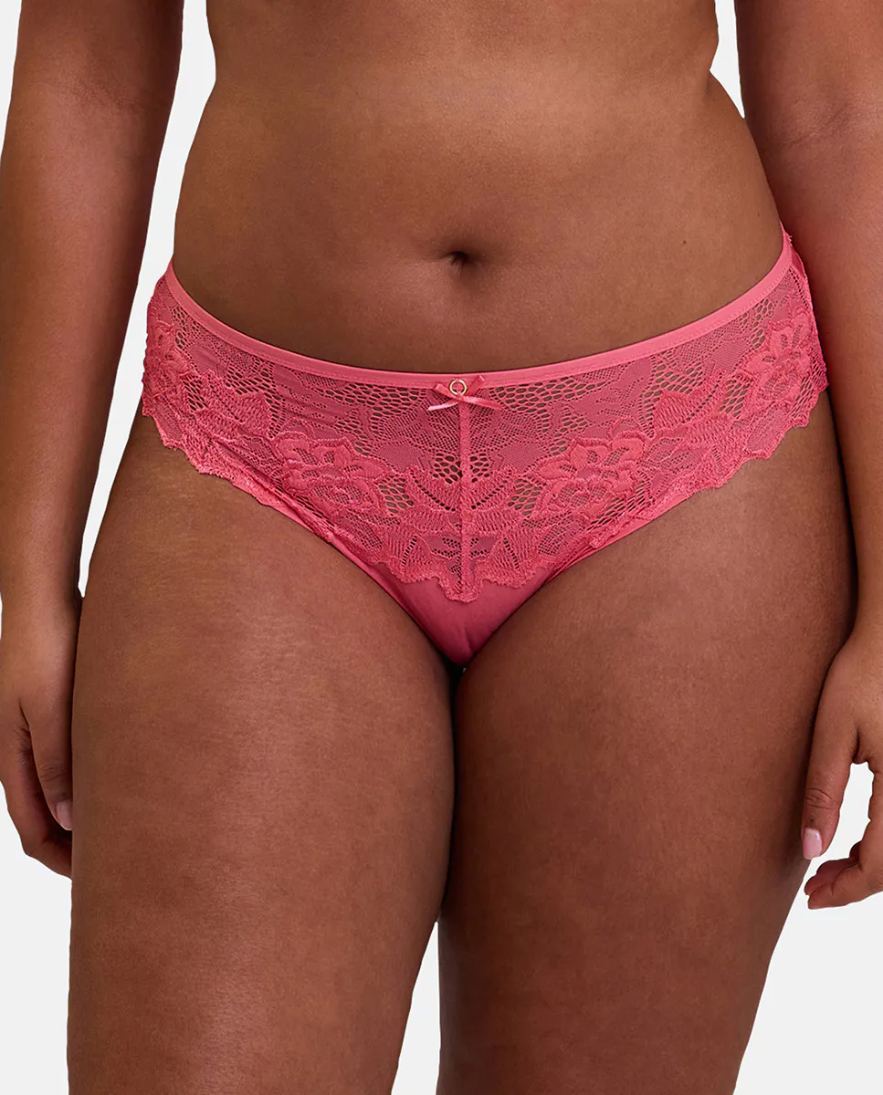 Кружевные трусики с лазерной отделкой Sans Complexe, красный
Кружевные трусики с лазерной отделкой Sans Complexe, красный