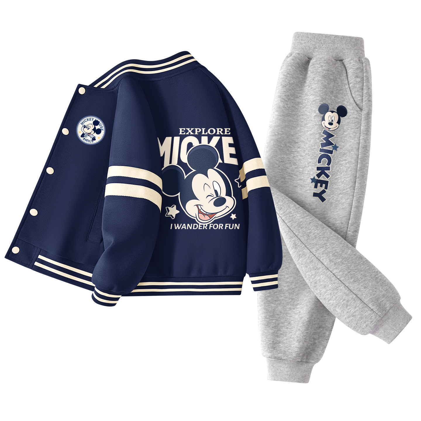 Детская повседневная спортивная одежда Disney, синий
Детская повседневная спортивная одежда Disney, синий
