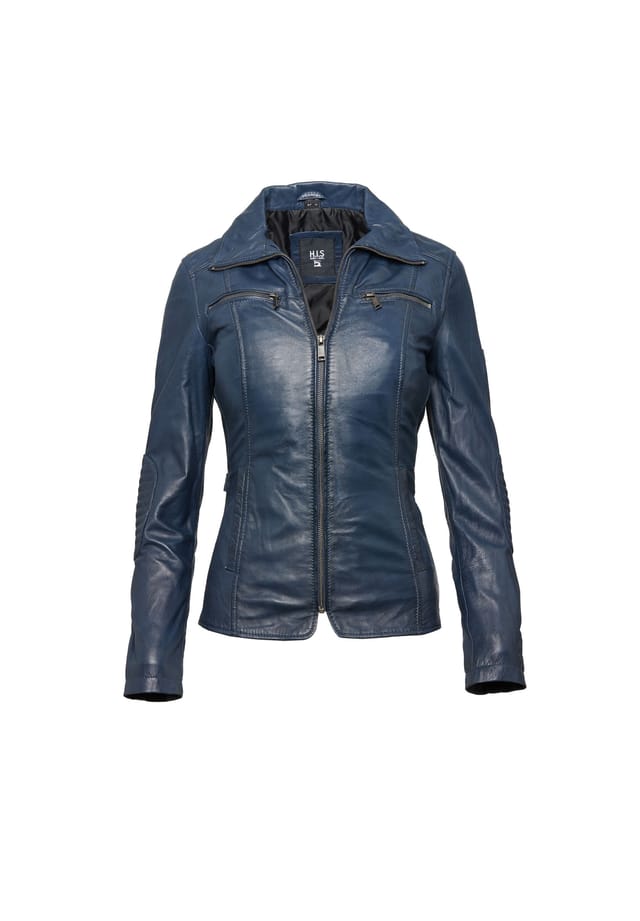 Кожаная куртка H.I.S, синий
Кожаная куртка H.I.S, синий