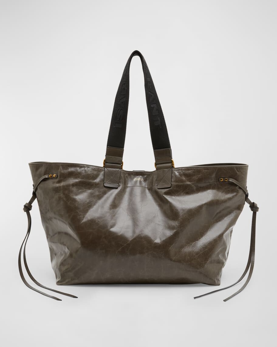 Кожаная большая сумка Wardy с двумя ручками Isabel Marant
Кожаная большая сумка Wardy с двумя ручками Isabel Marant