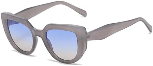 Модные двухцветные солнцезащитные очки «кошачий глаз» для женщин, ретро-градиентные оттенки, защита от УФ-излучения UV400, трендовые солнцезащитные очки для мужчин MTZJH, Gray Blue Yellow
Модные двухцветные солнцезащитные очки «кошачий глаз» для женщин, ретро-градиентные оттенки, защита от УФ-излучения UV400, трендовые солнцезащитные очки для мужчин MTZJH, Gray Blue Yellow