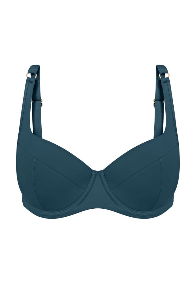 Верх бикини на косточках летний твист Triumph, цвет secret lagoon
Верх бикини на косточках летний твист Triumph, цвет secret lagoon