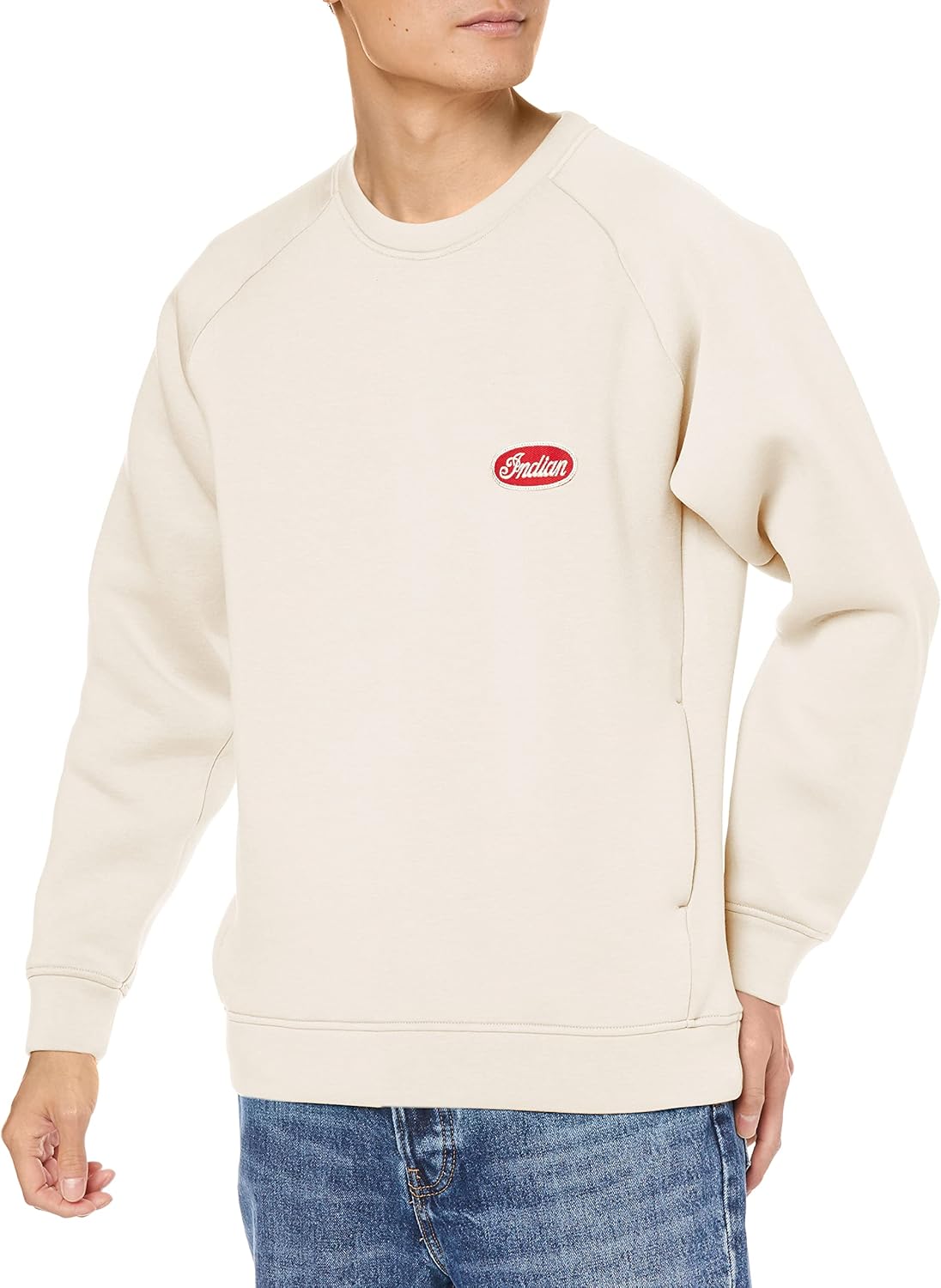 Индийская картонная вязаная толстовка с круглым вырезом Indian, светло-бежевый
Индийская картонная вязаная толстовка с круглым вырезом Indian, светло-бежевый