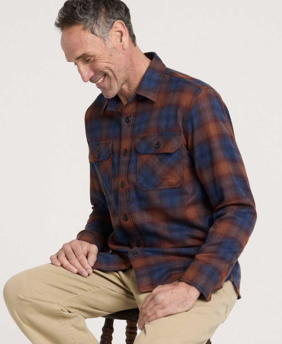 Мужская клетчатая фланелевая рубашка Burnside Pendleton, Navy, Brick Plaid
Мужская клетчатая фланелевая рубашка Burnside Pendleton, Navy, Brick Plaid