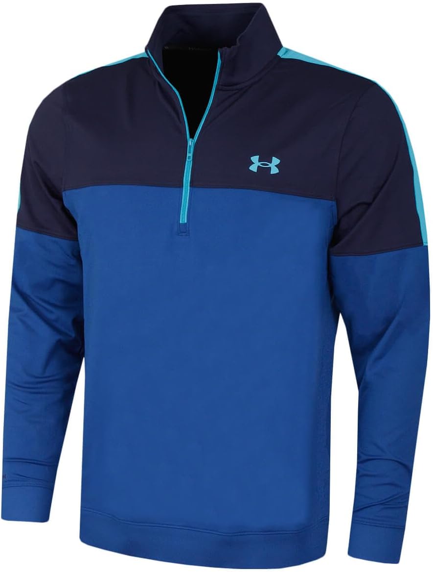 Under Armour Men's Storm Midlayer Half-Zip T-Shirt, Blue Mirage/Midnight Navy/Glacier Blue
Under Armour Men's Storm Midlayer Half-Zip T-Shirt, Blue Mirage/Midnight Navy/Glacier Blue