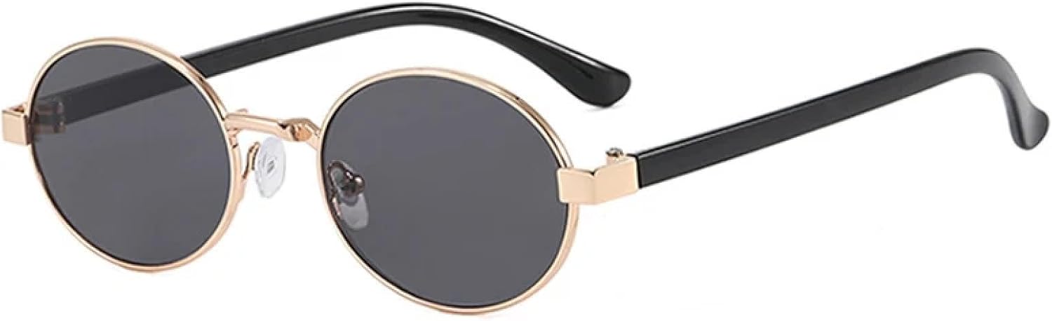 Винтажные маленькие металлические овальные женские солнцезащитные очки, модные прозрачные градиентные линзы, защита от УФ-излучения UV400, мужские солнцезащитные очки в стиле панк TKKTLLT, Golden Black Gray
Винтажные маленькие металлические овальные женские солнцезащитные очки, модные прозрачные градиентные линзы, защита от УФ-излучения UV400, мужские солнцезащитные очки в стиле панк TKKTLLT, Golden Black Gray