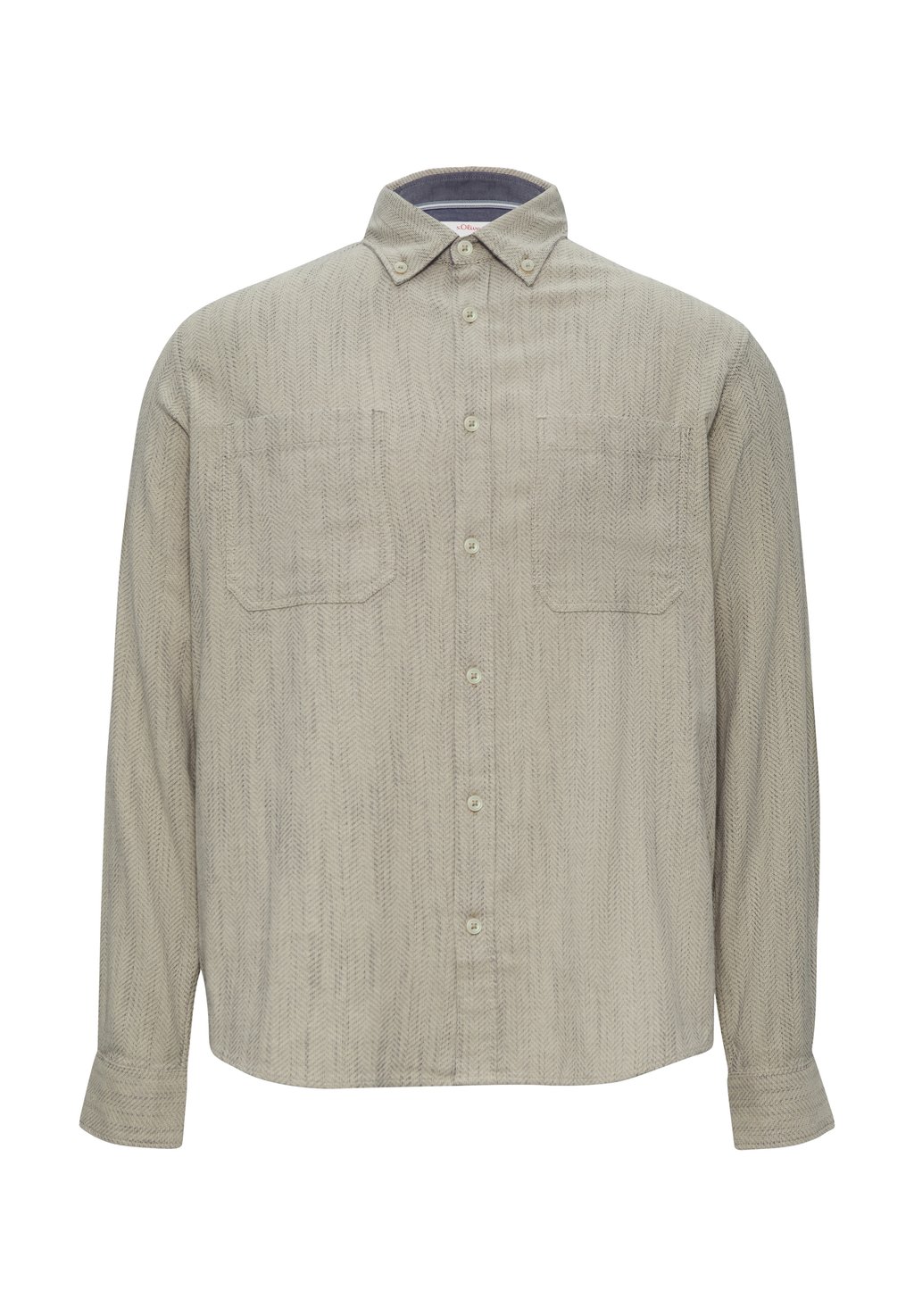 Рубашка MIT KRAGEN UND FEINEM FISCHGRATMUSTER s.Oliver, песочный
Рубашка MIT KRAGEN UND FEINEM FISCHGRATMUSTER s.Oliver, песочный