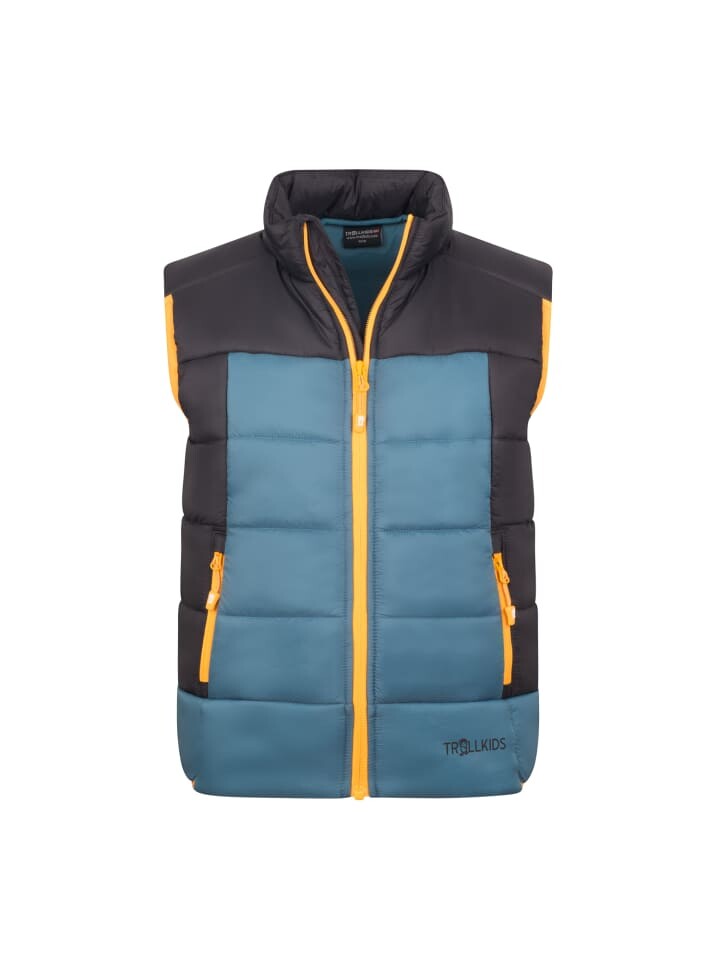 Стеганый жилет Trollkids Steppweste Hardanger, цвет black/steel blue
Стеганый жилет Trollkids Steppweste Hardanger, цвет black/steel blue