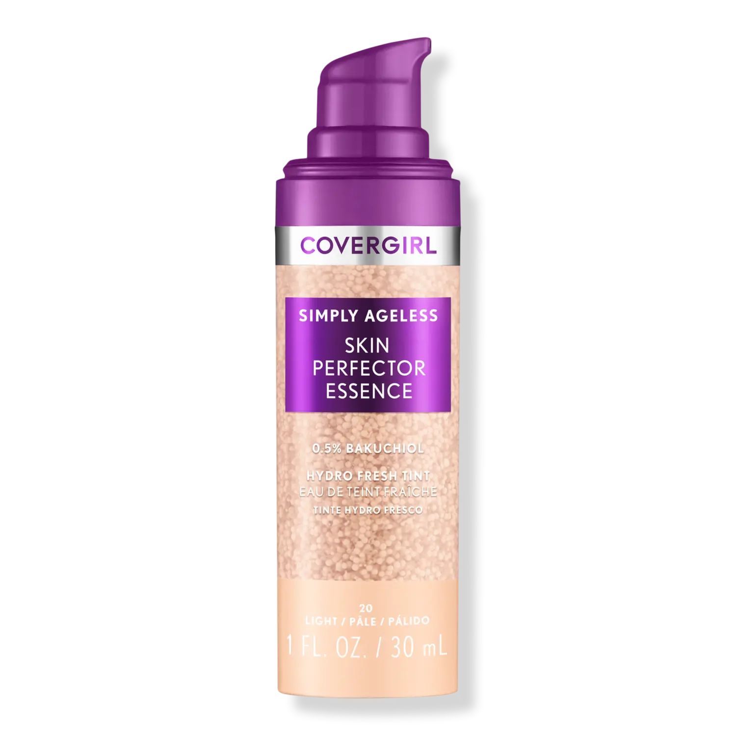 Тональная основа Simply Ageless Skin Perfector Essence Foundation CoverGirl, Light
Тональная основа Simply Ageless Skin Perfector Essence Foundation CoverGirl, Light