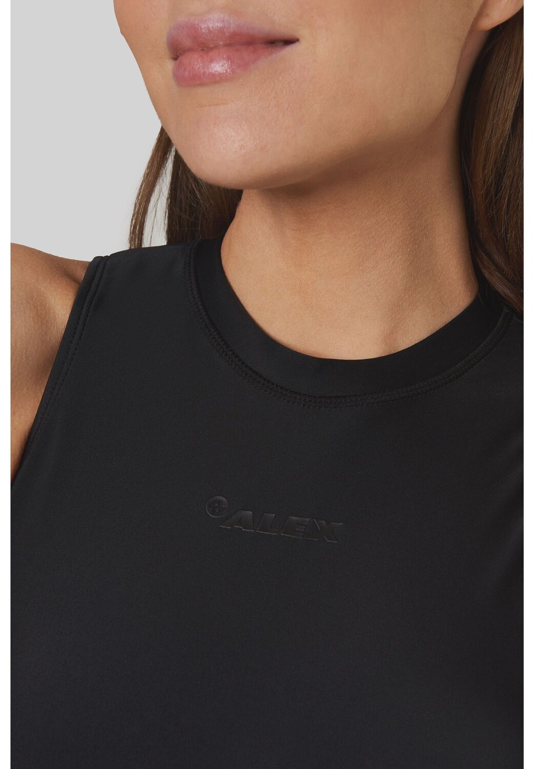 Женский купальник Bonnie на молнии ALEX, черный 
Женский купальник Bonnie на молнии ALEX, черный