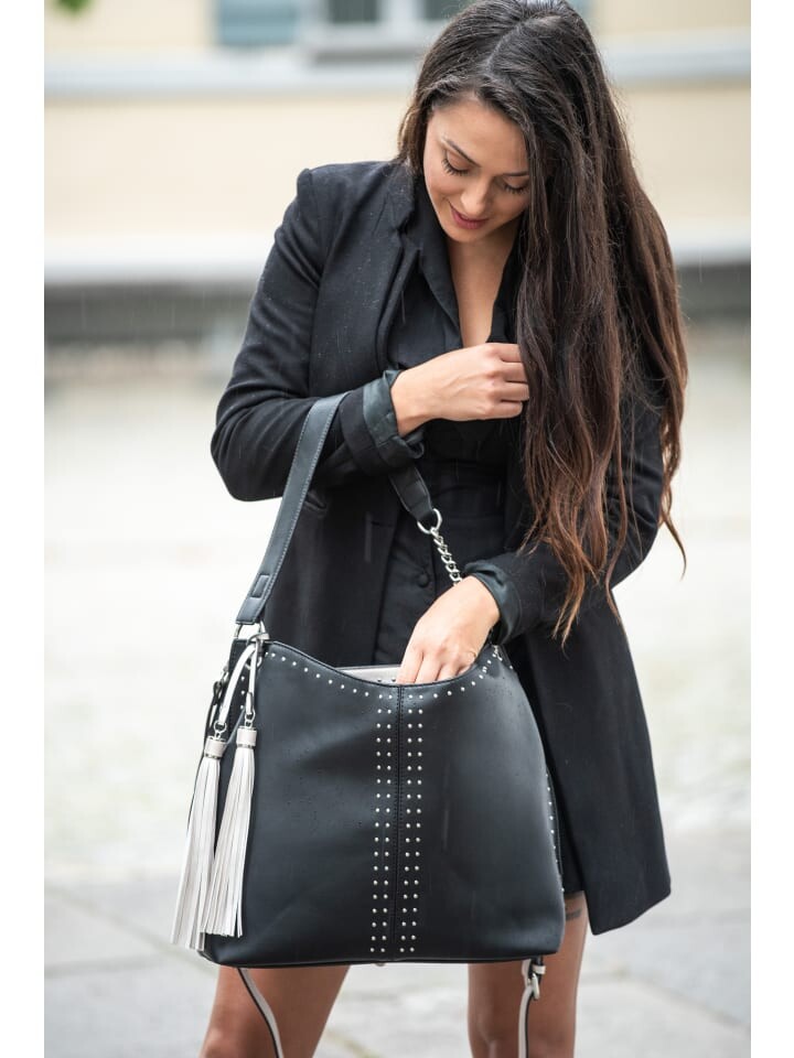 Наплечная сумка collezione alessandro, черный
Наплечная сумка collezione alessandro, черный