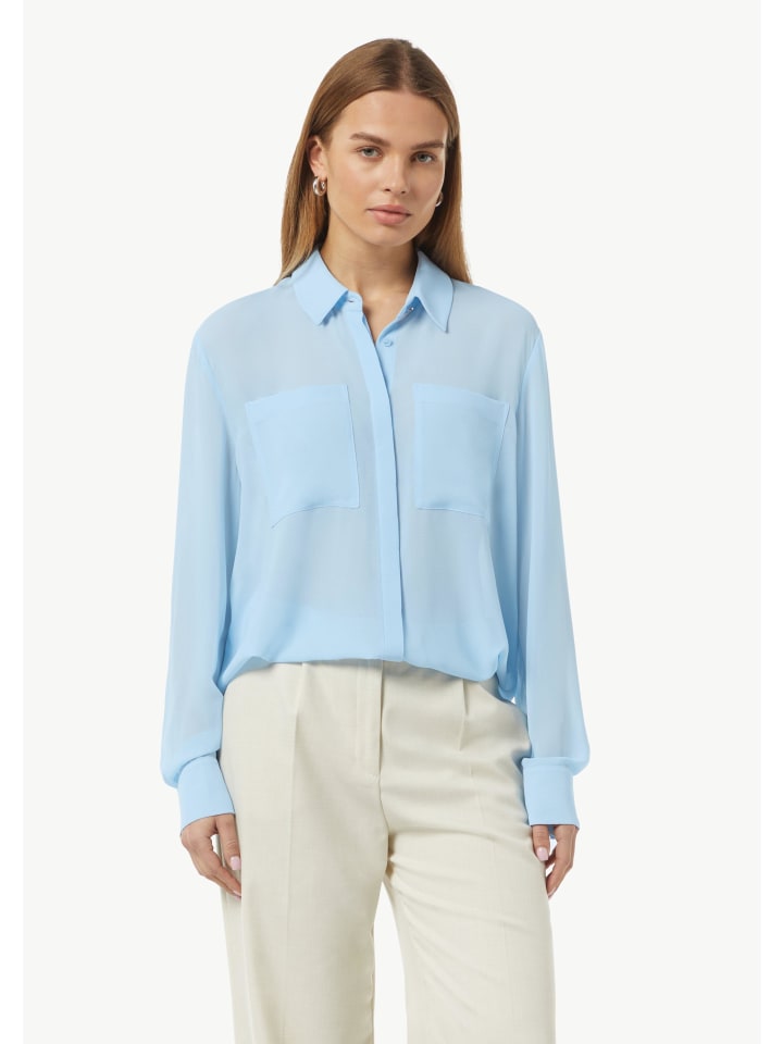 Блузка comma, синий
Блузка comma, синий