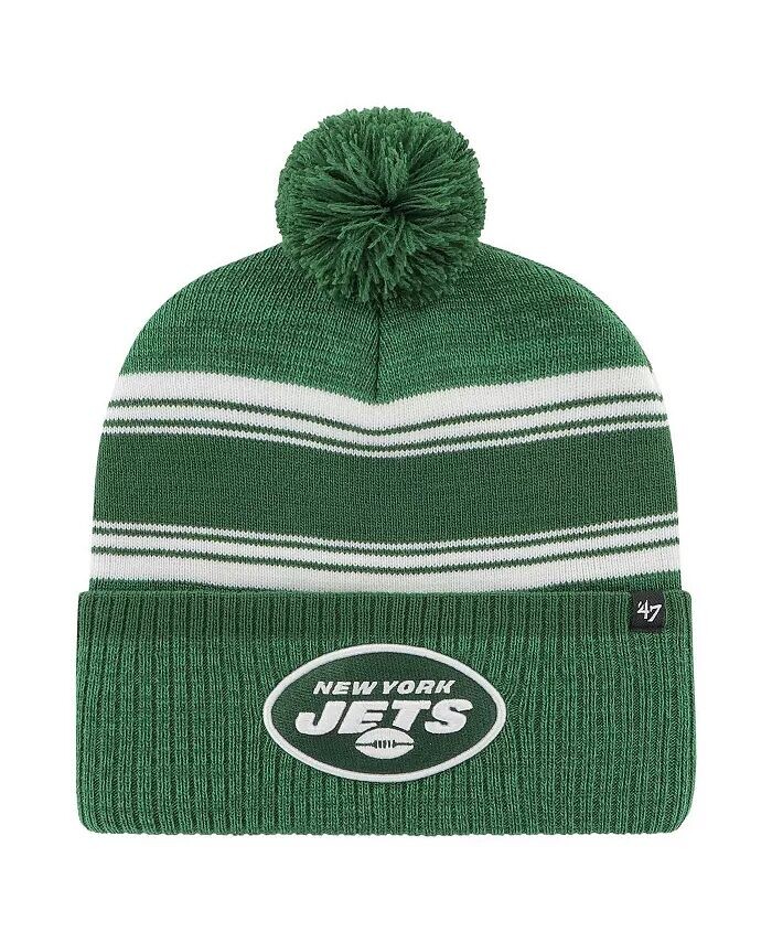 Мужская зеленая вязаная шапка с манжетами и помпоном New York Jets Fadeout '47 Brand, зеленый
Мужская зеленая вязаная шапка с манжетами и помпоном New York Jets Fadeout '47 Brand, зеленый