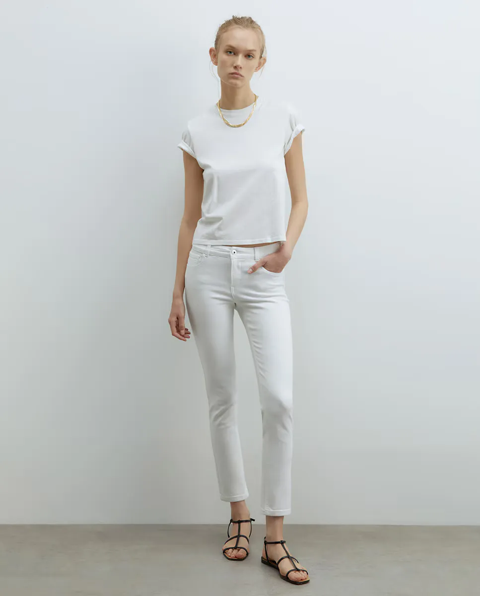 Джинсы скинни Sfera, белый
Джинсы скинни Sfera, белый