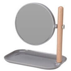 Косметическое зеркало с металлическим подносом Eleganza
Косметическое зеркало с металлическим подносом Eleganza