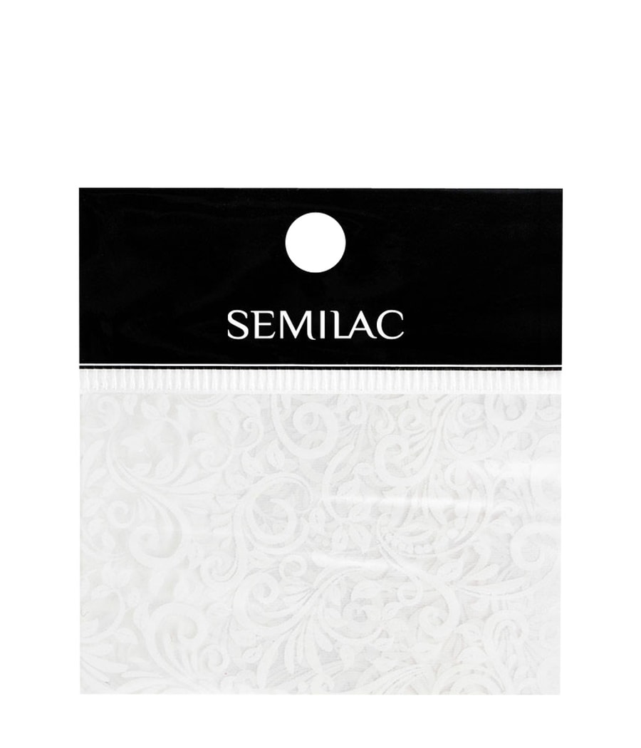 Фольга для ногтей Semilac Nail Foil 13 White Lace, 1 шт. 
Фольга для ногтей Semilac Nail Foil 13 White Lace, 1 шт.
