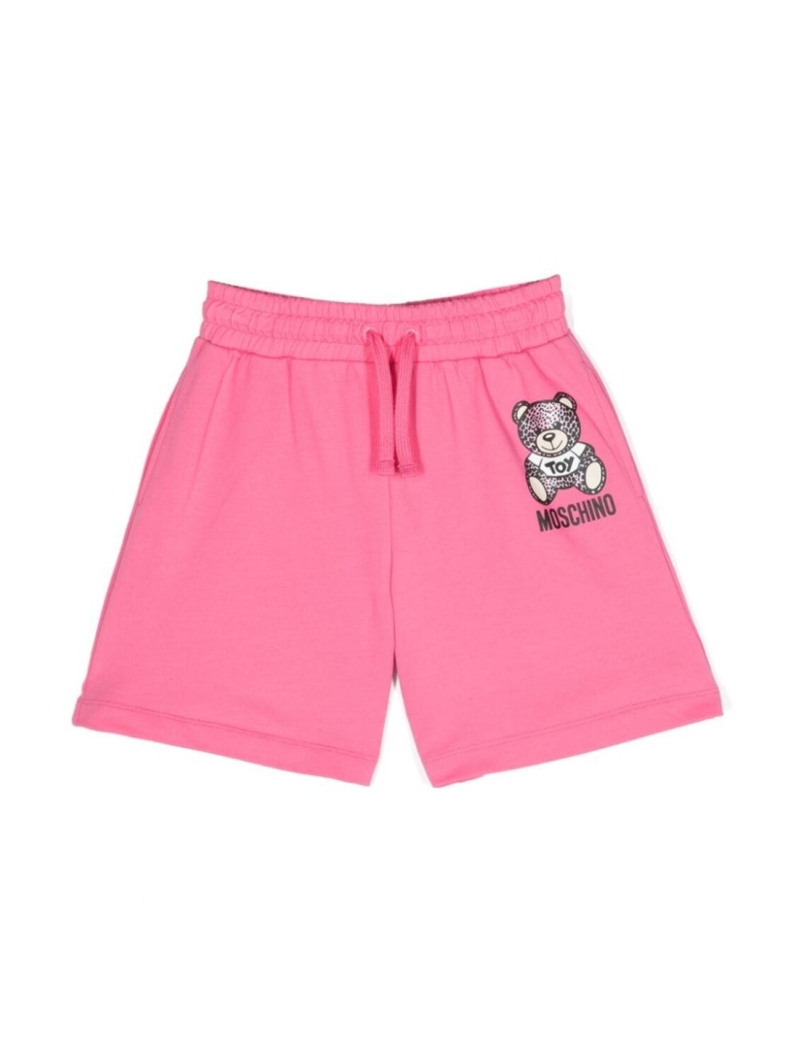 Moschino Kids шорты с кулиской и логотипом, розовый
Moschino Kids шорты с кулиской и логотипом, розовый