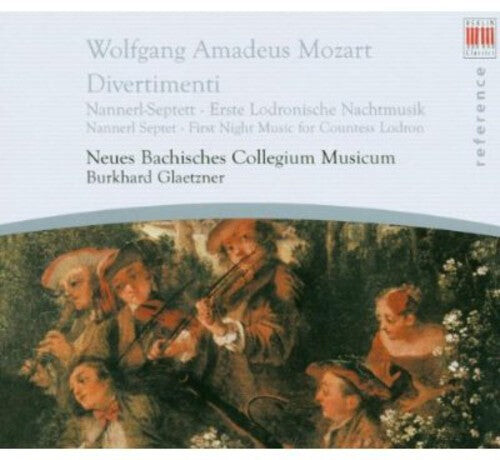 CD диск Mozart / New Bach Collegium / Glaetzner: Divertimento
CD диск Mozart / New Bach Collegium / Glaetzner: Divertimento