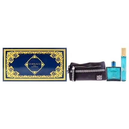 Versace Eros Men 3.4oz EDP Spray 0.3oz EDP Spray Pouch
Versace Eros Men 3.4oz EDP Spray 0.3oz EDP Spray Pouch