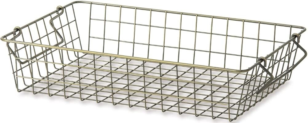 Штабелируемая корзина Posh Living 63671, 16,5 x 10,0 x 3,3 дюйма (42 x 25,5 x 8 дюймов), Gold
Штабелируемая корзина Posh Living 63671, 16,5 x 10,0 x 3,3 дюйма (42 x 25,5 x 8 дюймов), Gold