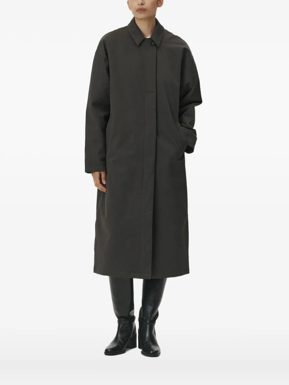 Однобортное пальто Janice B Welter Shelter, коричневый
Однобортное пальто Janice B Welter Shelter, коричневый