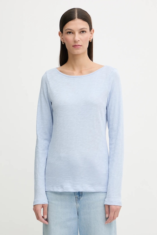 Хлопковый лонгслив Marc O'Polo, синий
Хлопковый лонгслив Marc O'Polo, синий