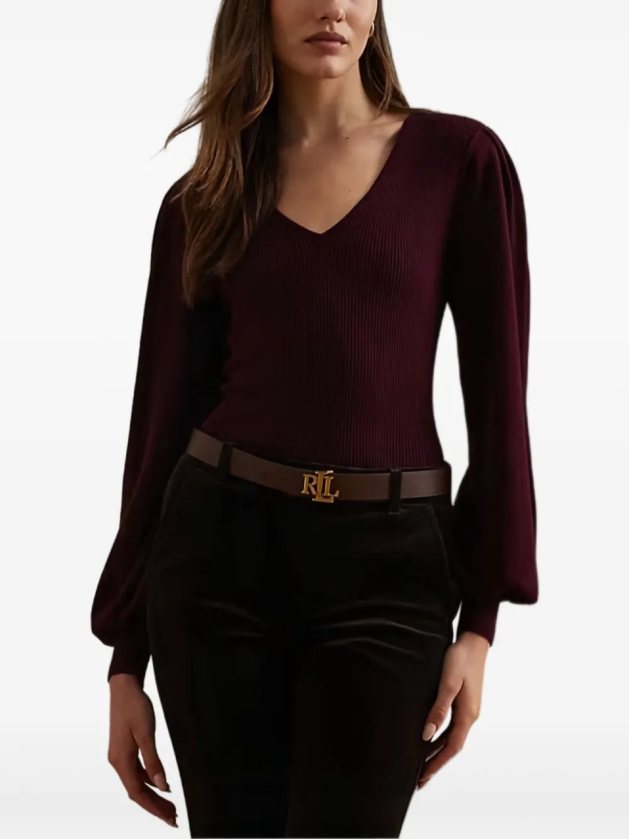 Lauren Ralph Lauren топ в рубчик с V-образным вырезом, красный
Lauren Ralph Lauren топ в рубчик с V-образным вырезом, красный