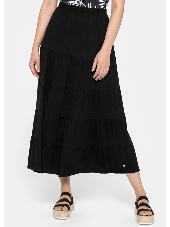 Юбка до колена sheego, черный
Юбка до колена sheego, черный