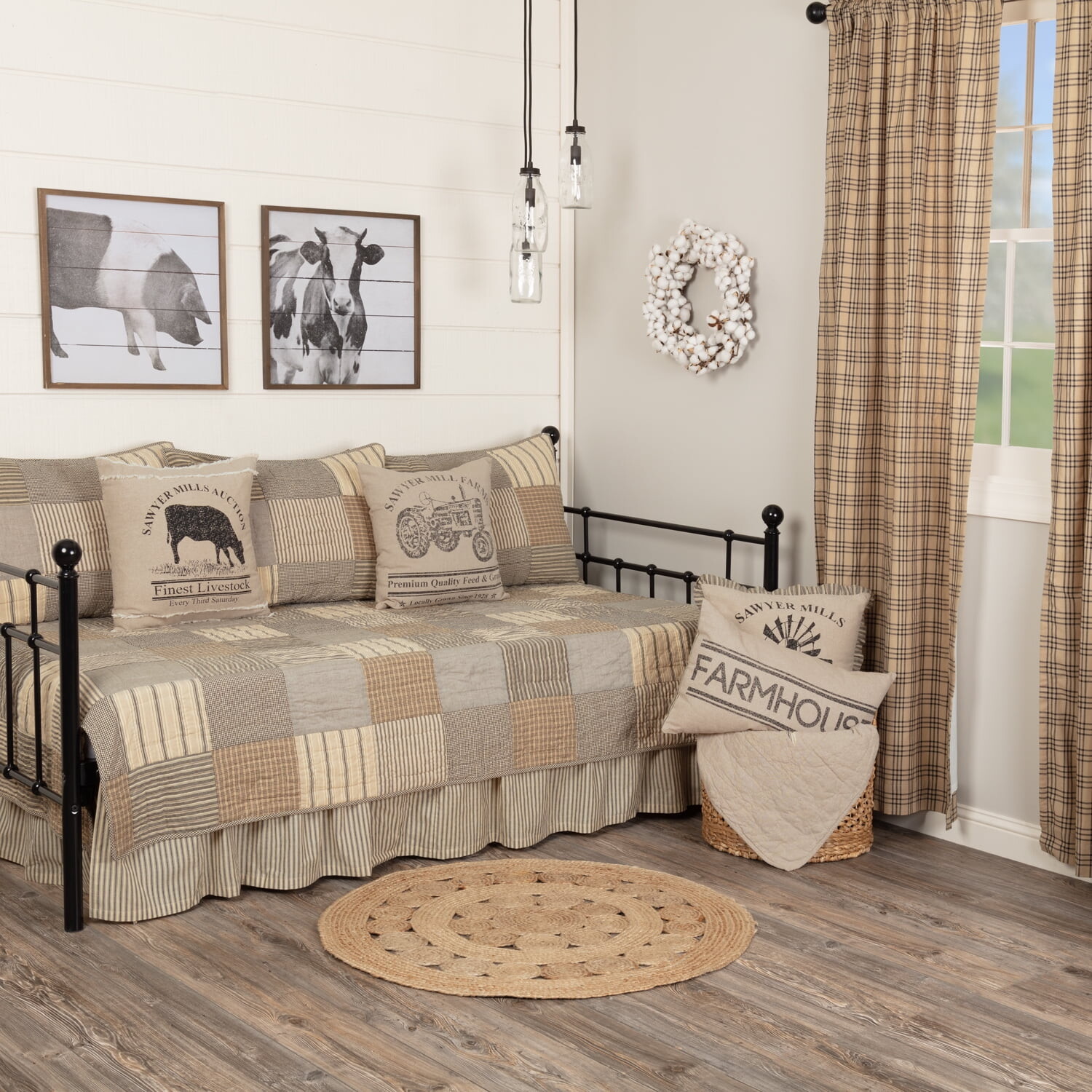 Комплект постельного белья для кушетки VHC Brands Sawyer Mill, темно-серый, цвет Grey, Tan, Creme, Charcoal Grey, Khaki
Комплект постельного белья для кушетки VHC Brands Sawyer Mill, темно-серый, цвет Grey, Tan, Creme, Charcoal Grey, Khaki