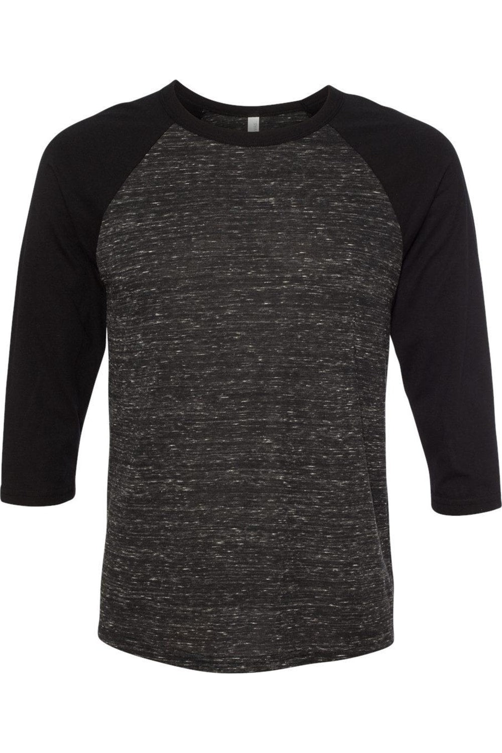 Бейсбольная футболка с рукавом три четверти BELLA + CANVAS, цвет black marble/ black
Бейсбольная футболка с рукавом три четверти BELLA + CANVAS, цвет black marble/ black