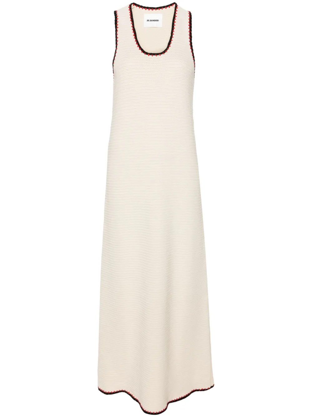 Платье макси в технике кроше JIL SANDER, нейтральный
Платье макси в технике кроше JIL SANDER, нейтральный