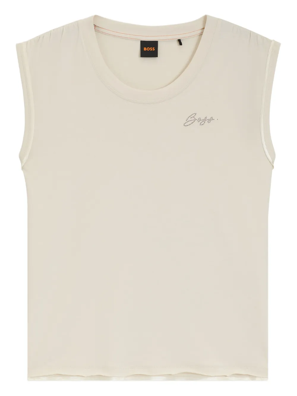 Декорированный топ Boss, нейтральный 
Декорированный топ Boss, нейтральный