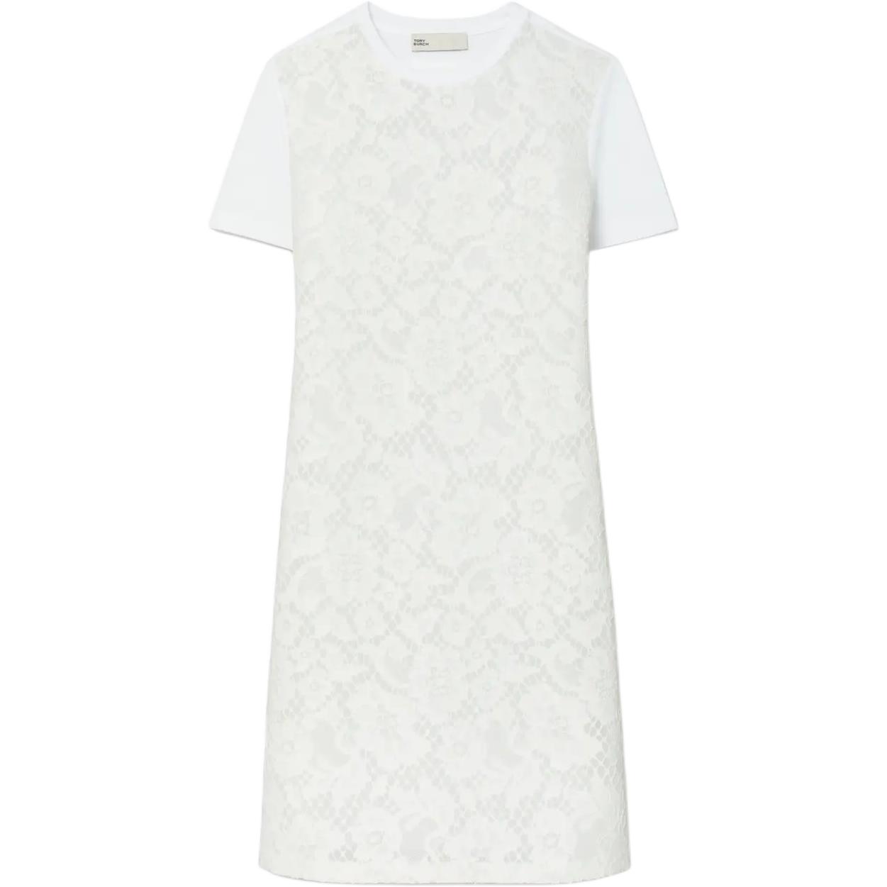 Женское платье с короткими рукавами Tory Burch, белый
Женское платье с короткими рукавами Tory Burch, белый