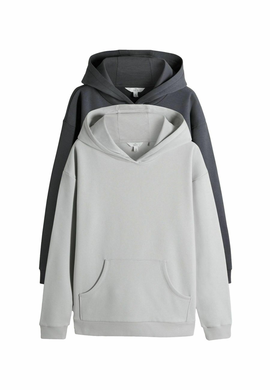 Худи THE SET 2 PACK, Charcoal Grey Light Grey/Grey
Худи THE SET 2 PACK, Charcoal Grey Light Grey/Grey