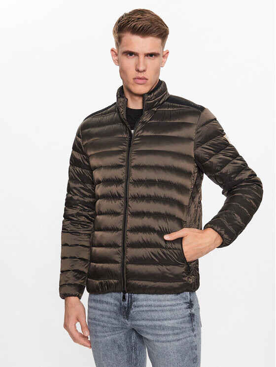 Пуховик комфортного кроя Guess, коричневый
Пуховик комфортного кроя Guess, коричневый