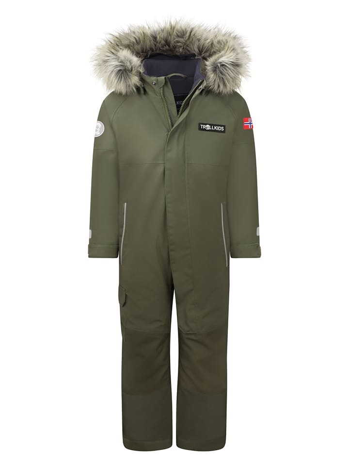 Лыжные брюки Trollkids Schneeanzug Kirkenes, хаки
Лыжные брюки Trollkids Schneeanzug Kirkenes, хаки