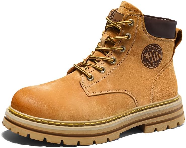 Водонепроницаемые стальные ботинки LHYXU с защищенным носком для мужчин, комфортные мужские ботинки с композитным носком, рабочая обувь для мужчин, коричневый
Водонепроницаемые стальные ботинки LHYXU с защищенным носком для мужчин, комфортные мужские ботинки с композитным носком, рабочая обувь для мужчин, коричневый