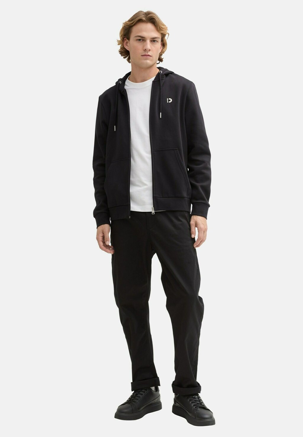 Толстовка на молнии MIT LOGO PRINT TOM TAILOR DENIM, черный
Толстовка на молнии MIT LOGO PRINT TOM TAILOR DENIM, черный