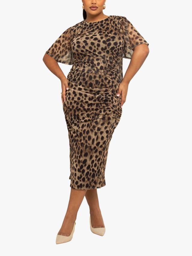 Платье миди с коротким рукавом и круглым вырезом Plus Size в стиле Animal Print с драпировкой FASHION SZN Curve
Платье миди с коротким рукавом и круглым вырезом Plus Size в стиле Animal Print с драпировкой FASHION SZN Curve