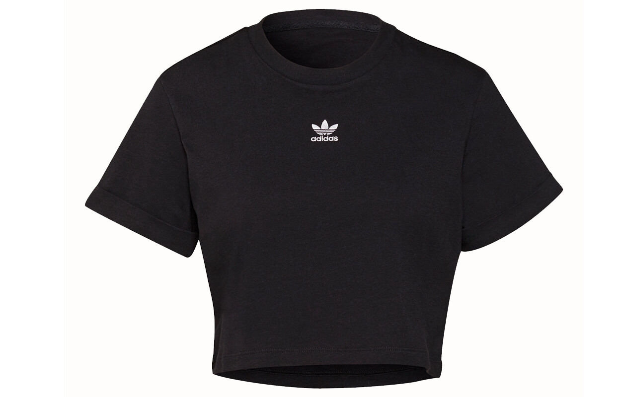 Женский укороченный топ Adidas Originals, цвет Black
Женский укороченный топ Adidas Originals, цвет Black